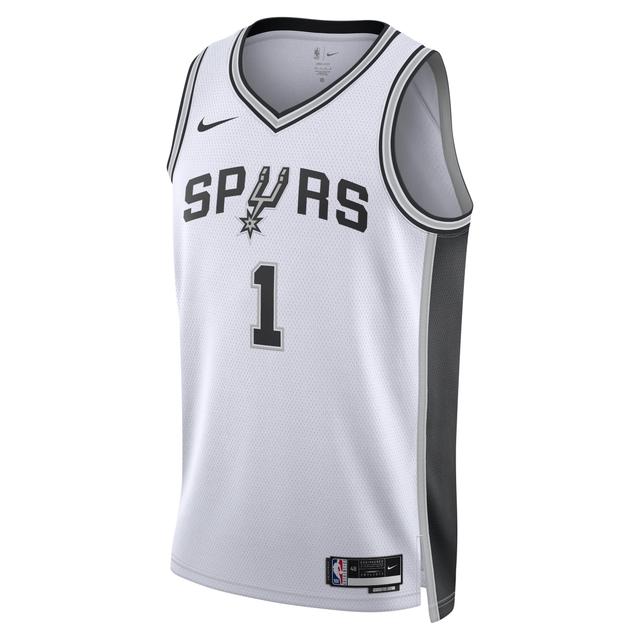 Unisex Nike Victor Wembanyama San Antonio Spurs Swingman Jersey - Association Edition, Adult Unisex Product Image