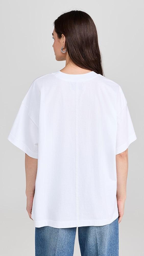 La Ligne Solid Super Oversize Short Sleeve Tee | Shopbop Product Image