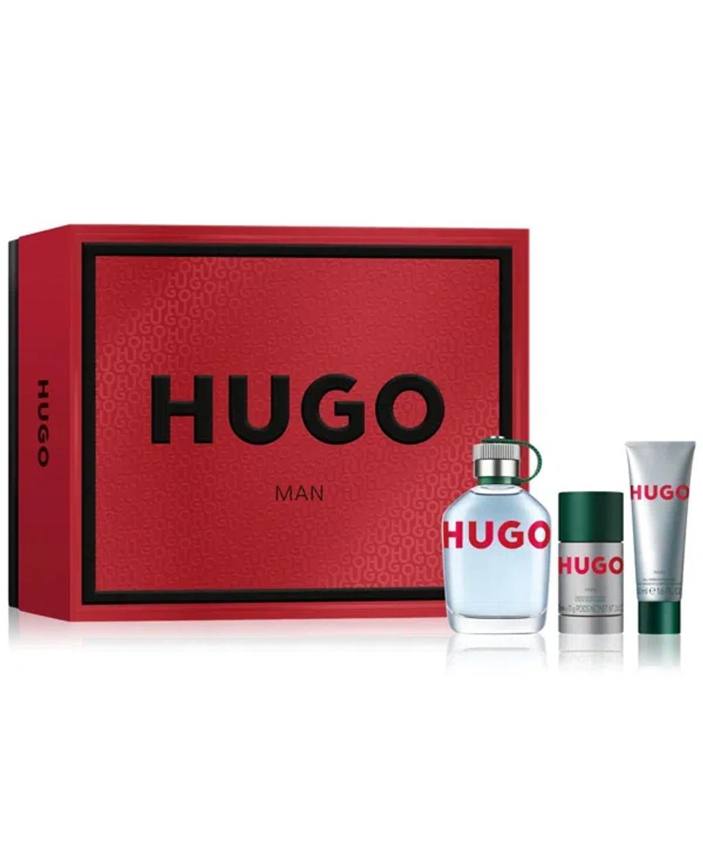 Men's 3-pc. Hugo Man Eau De Toilette Gift Set In No Color Product Image