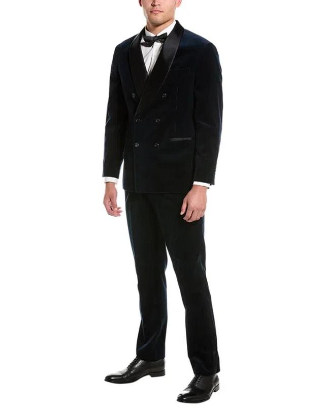 2pc Corduroy Suit In Black Product Image