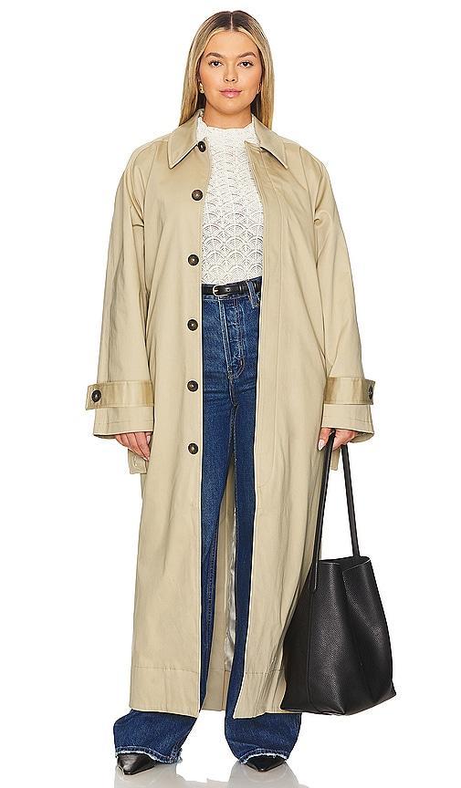 L'Academie by Marianna Ayisa Trench Coat Size L, M, XL. Product Image