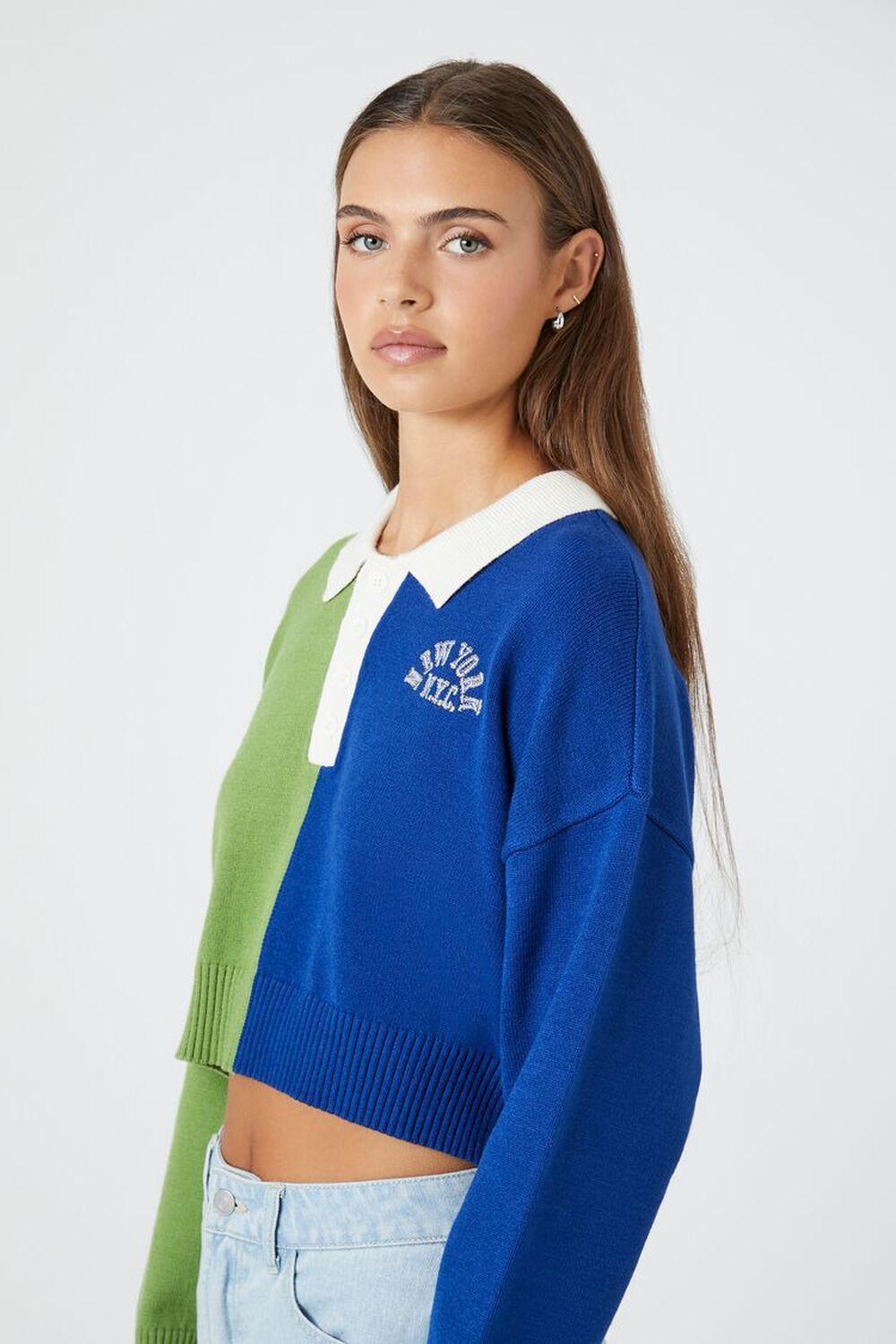 New York Graphic Rugby Sweater | Forever 21 Product Image