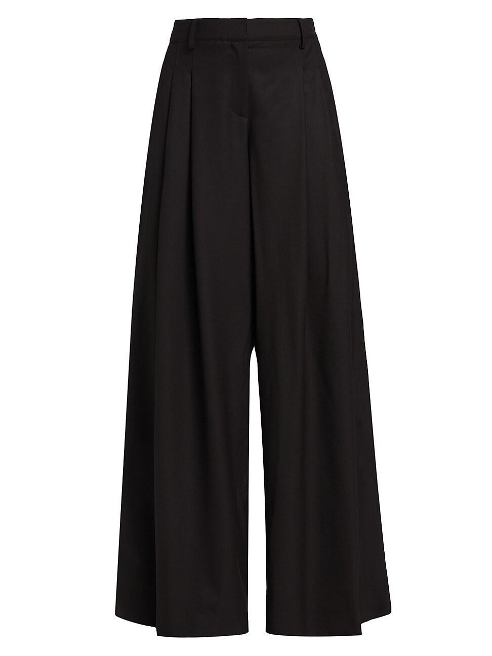 Womens New Didi Twill Wide-Leg Pants Product Image