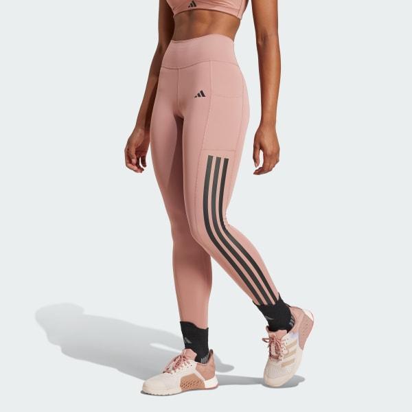 Optime 3-Stripes Full-Length Leggings Product Image