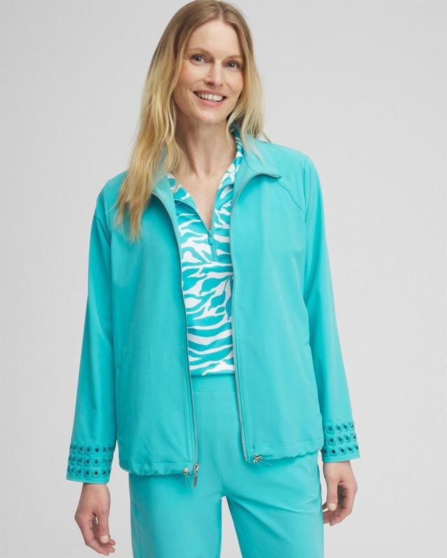 Women's UPF Sun Protection Embroidered Jacket Product Image