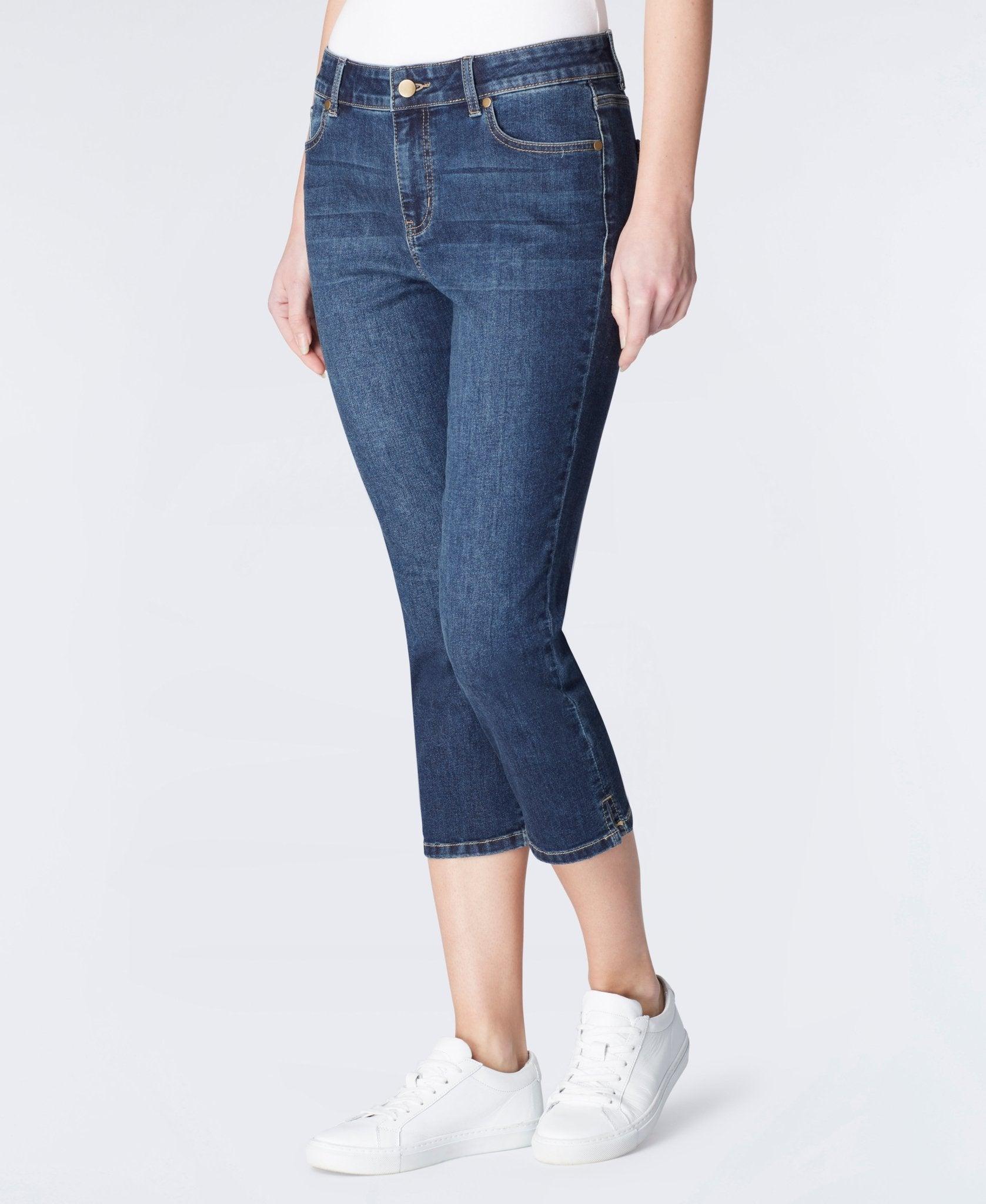 Signature Side Slit Capri Product Image