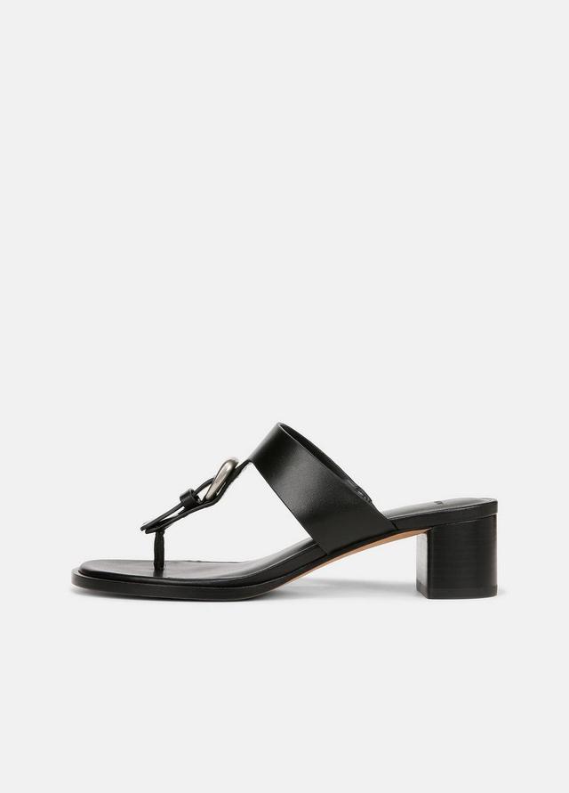 Aubrey Leather Buckle Sandal Product Image