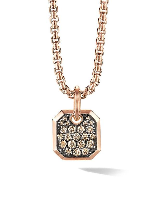 Mens Roman Amulet in 18K Rose Gold Product Image