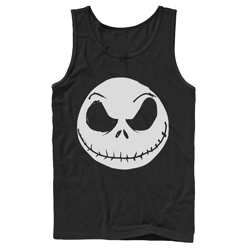 Disneys The Nightmare Before Christmas Jack Skellington Face Mens Tank Top, Boys Product Image