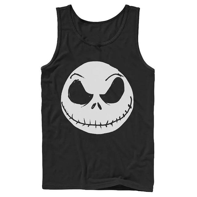 Disneys The Nightmare Before Christmas Jack Skellington Face Mens Tank Top, Boys Product Image