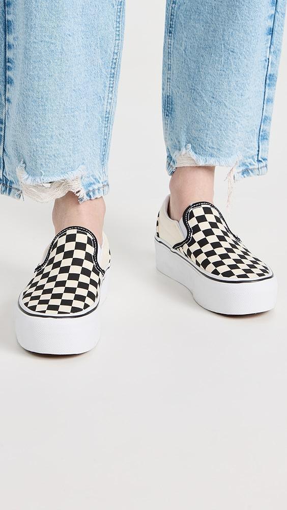 Vans UA Classic Slip-On Stackform Sneakers | Shopbop Product Image