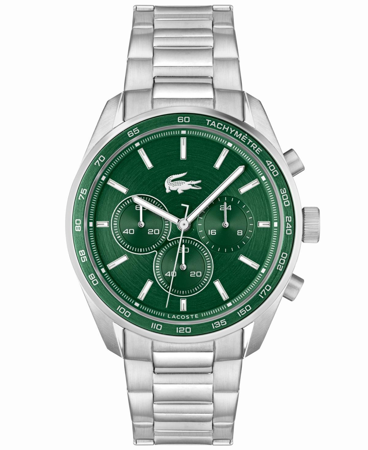 Lacoste Mens 42mm Vancouver Chronograph Stainless Steel Bracelet Watch Product Image