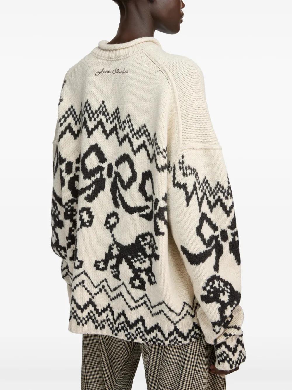 jacquard sweater Product Image