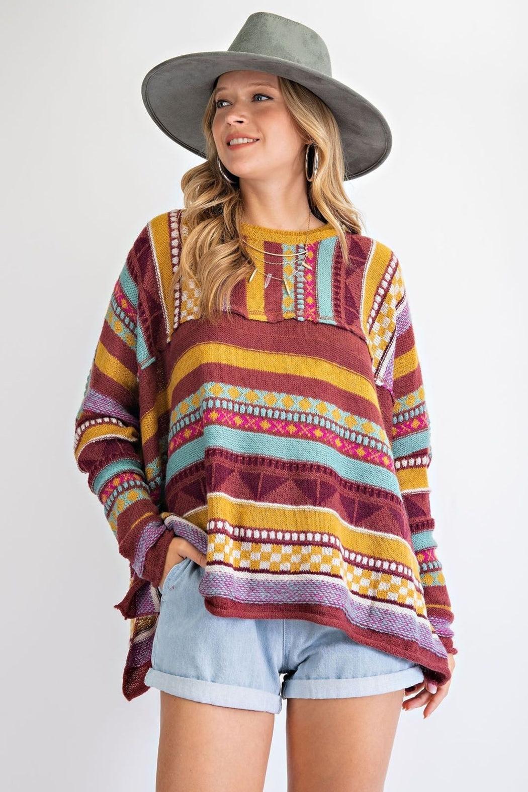 Extreme Boho Sweater Female Product Image