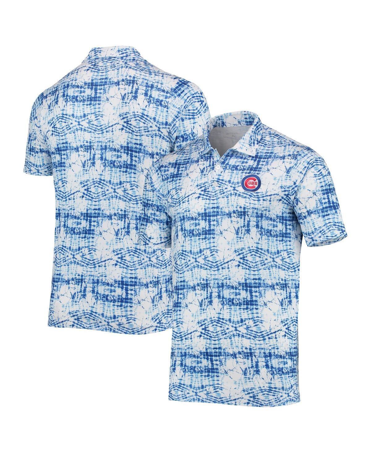 Mens Antigua Royal Chicago Cubs Vivid Polo Product Image