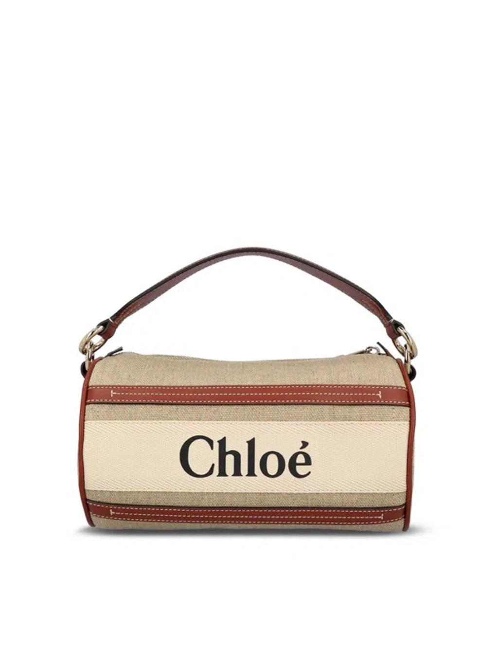 Beige Woody Shoulder Bag Product Image