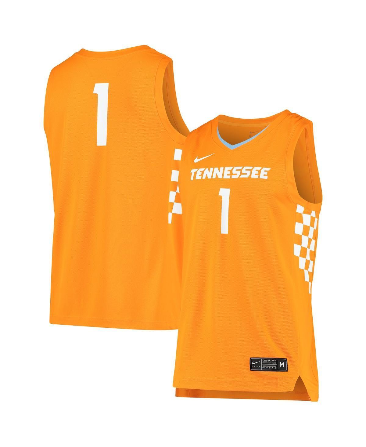 Unisex Nike #1 Tennessee Tennessee Volunteers Replica Basketball Jersey, Mens Product Image