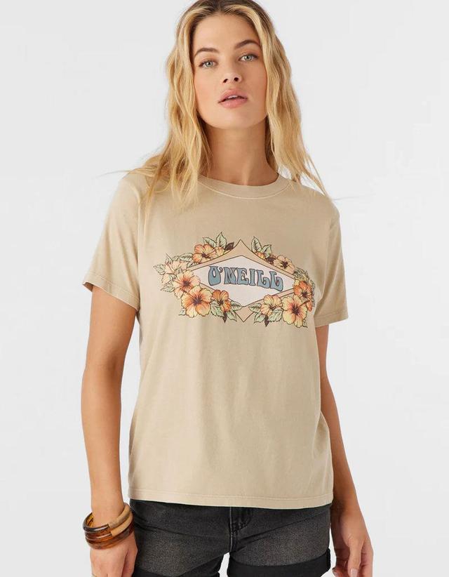 O'NEILL Diamond Surf Womens Boyfriend Tee Product Image