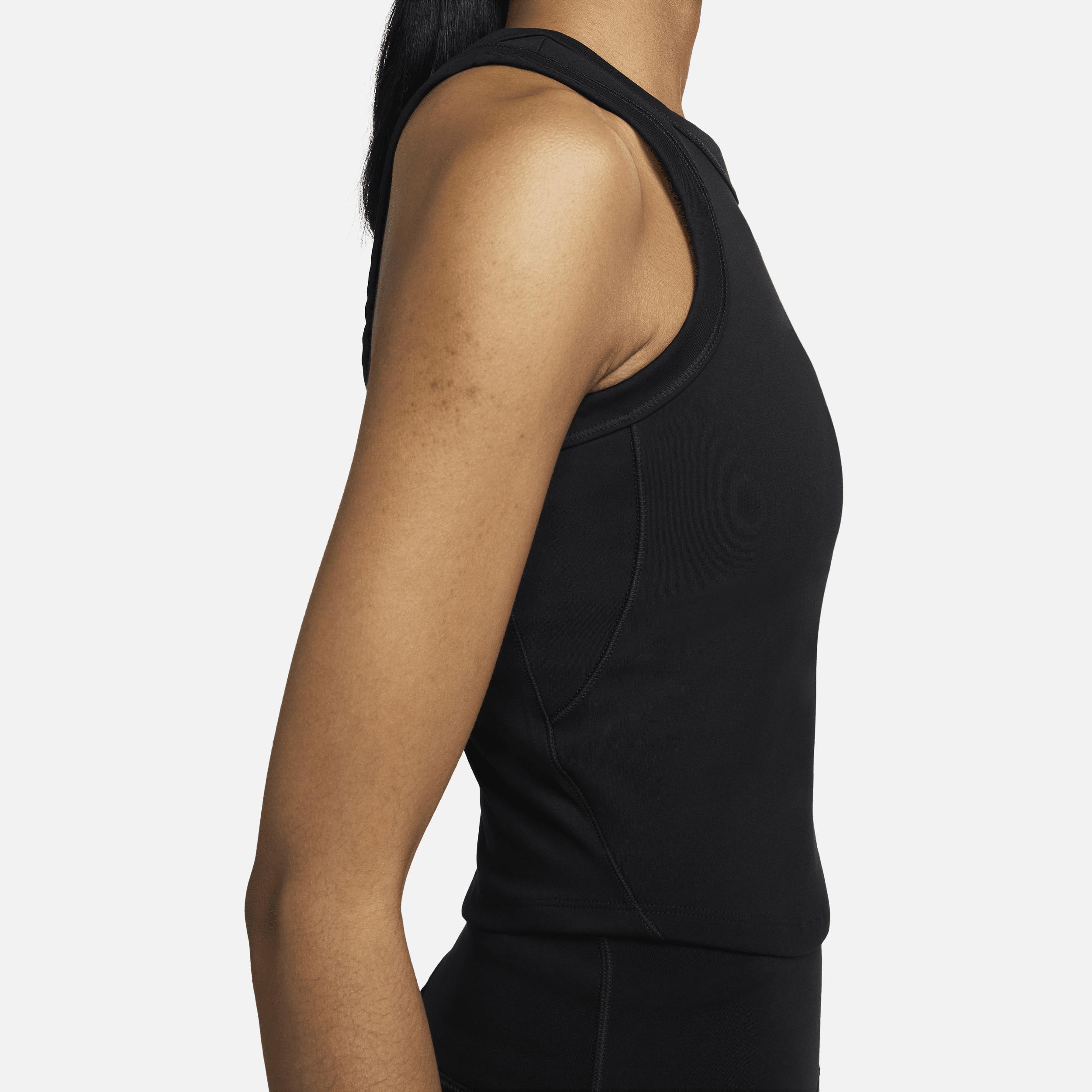 Nike Women's One Fitted Dri-FIT Cropped Tank Top Product Image