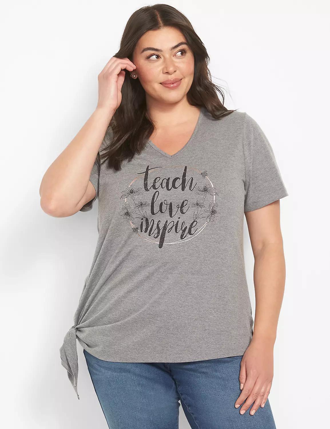 Classic Teach Love Inspire Graphic Tee Product Image