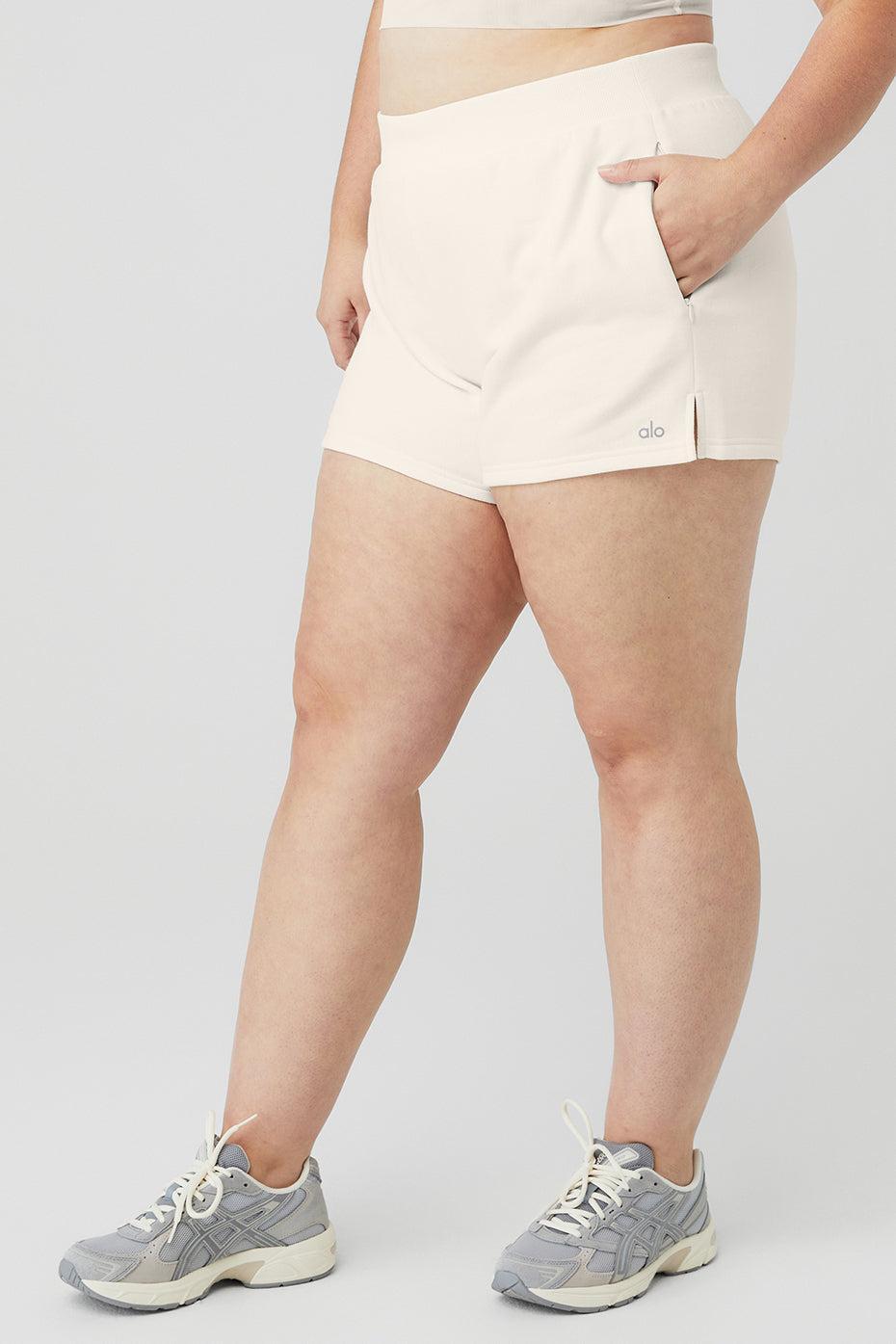 High-Waist Headliner Short - Ivory Female Product Image