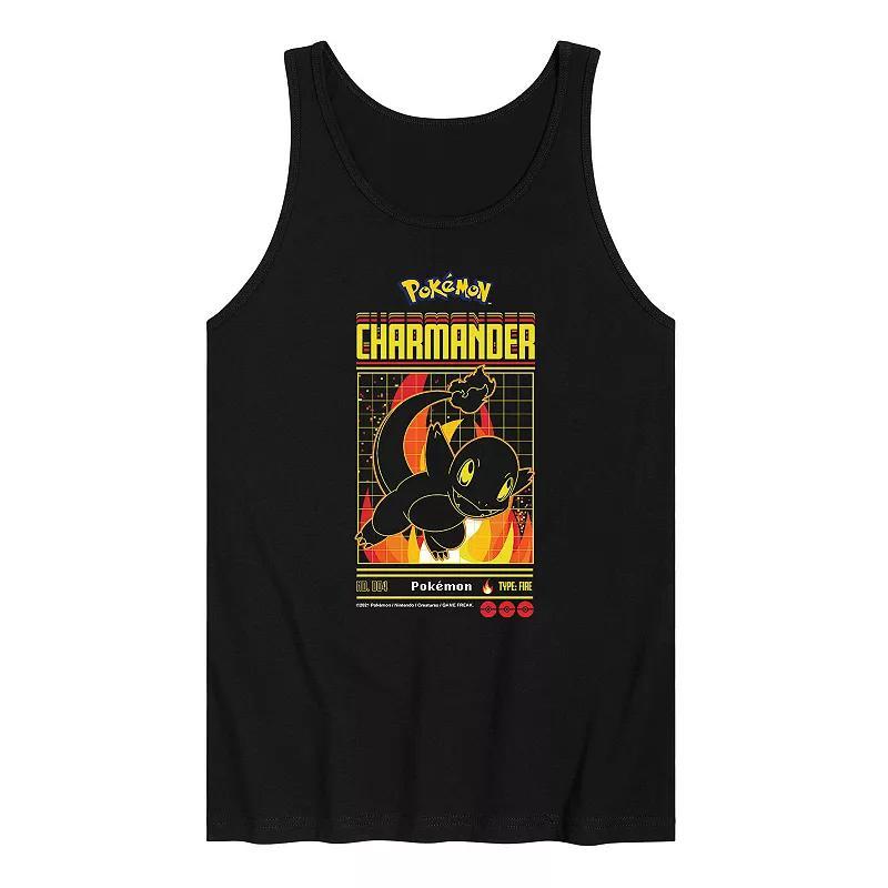 Mens Pokemon Charmander Gamer Tank Top Product Image