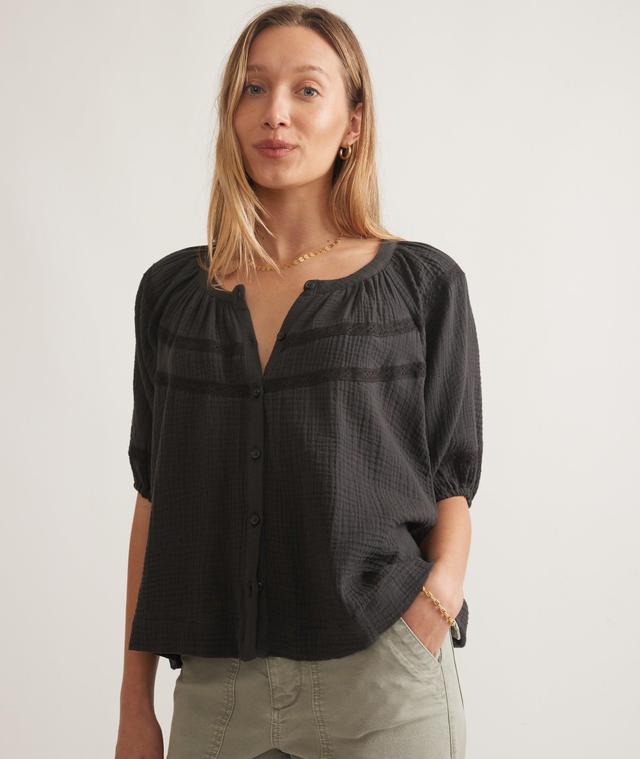 Wren Puff Sleeve Top Product Image