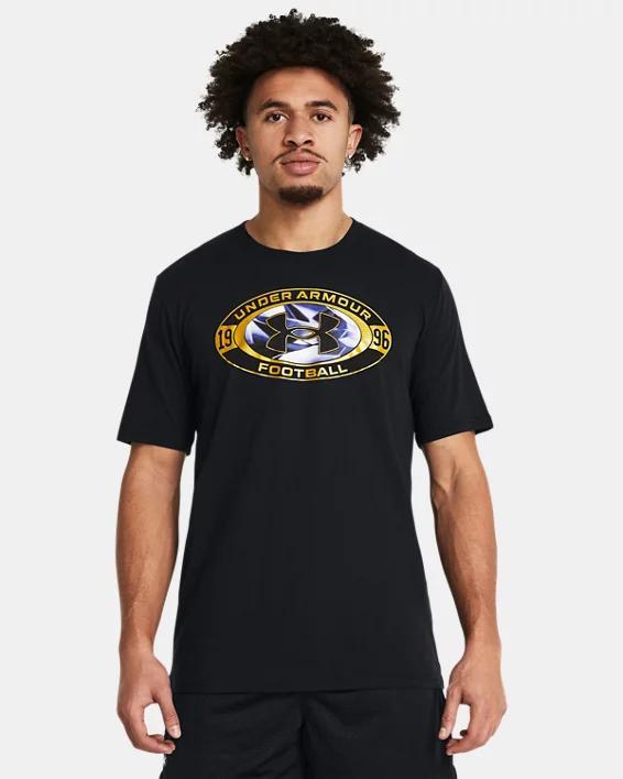 Men's UA Iced Out Football Short Sleeve Product Image