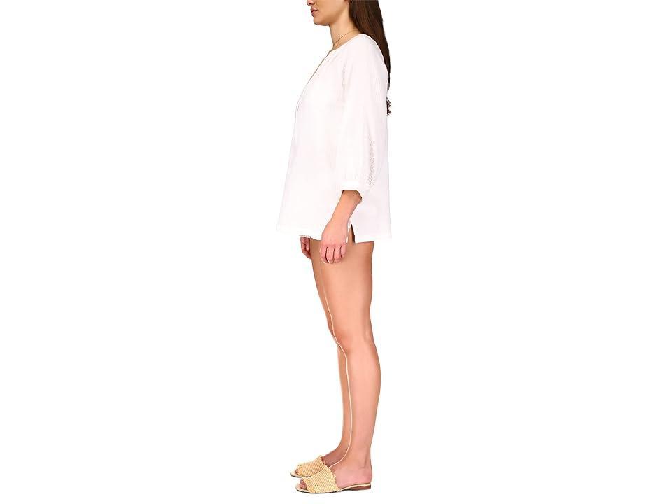 Sanctuary Island Gauze Tunic (Brilliant ) Women's Clothing Product Image