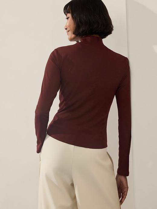 Signature Rib Turtleneck Product Image