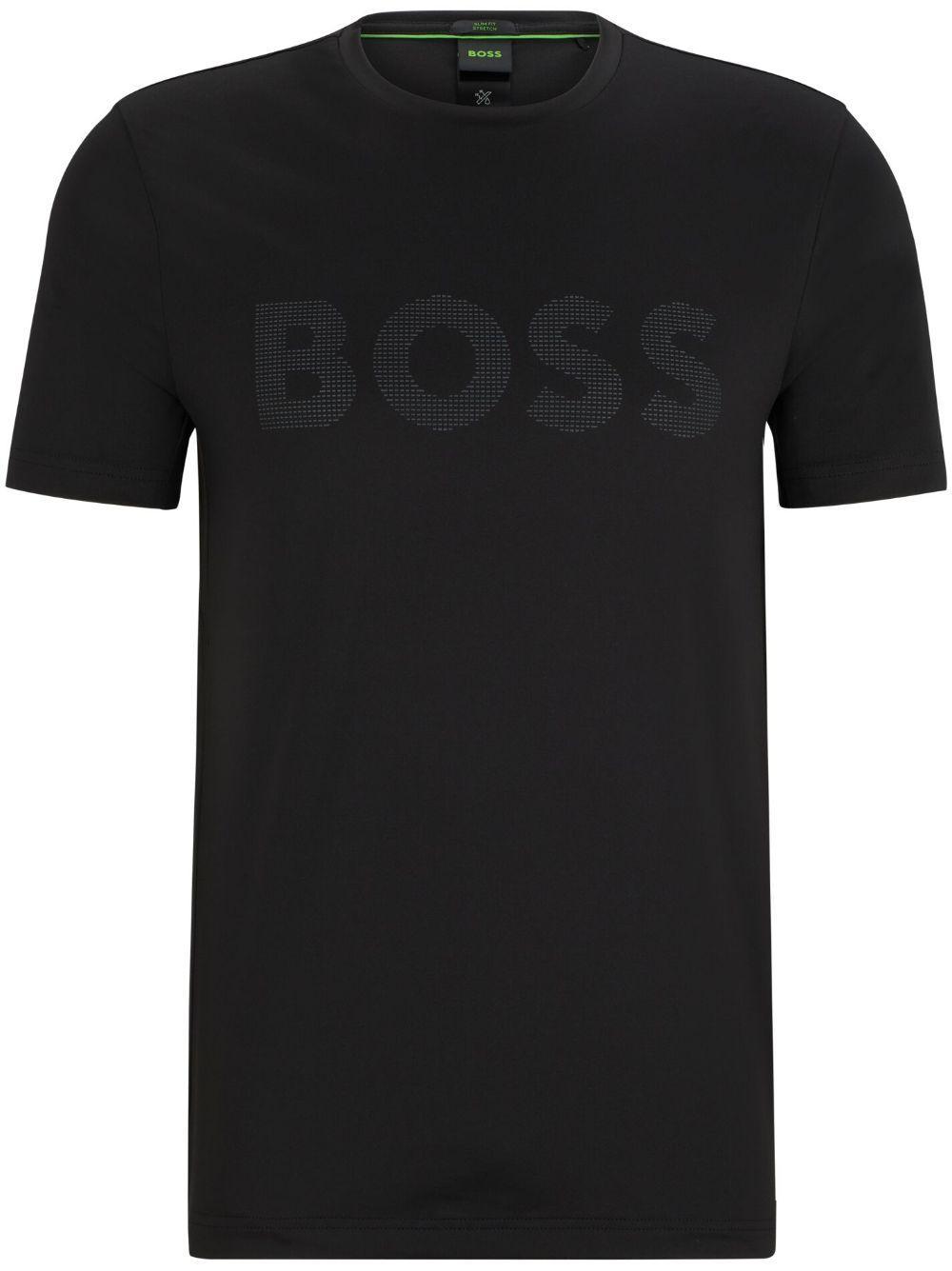 Logo-print T-shirt In Black Product Image