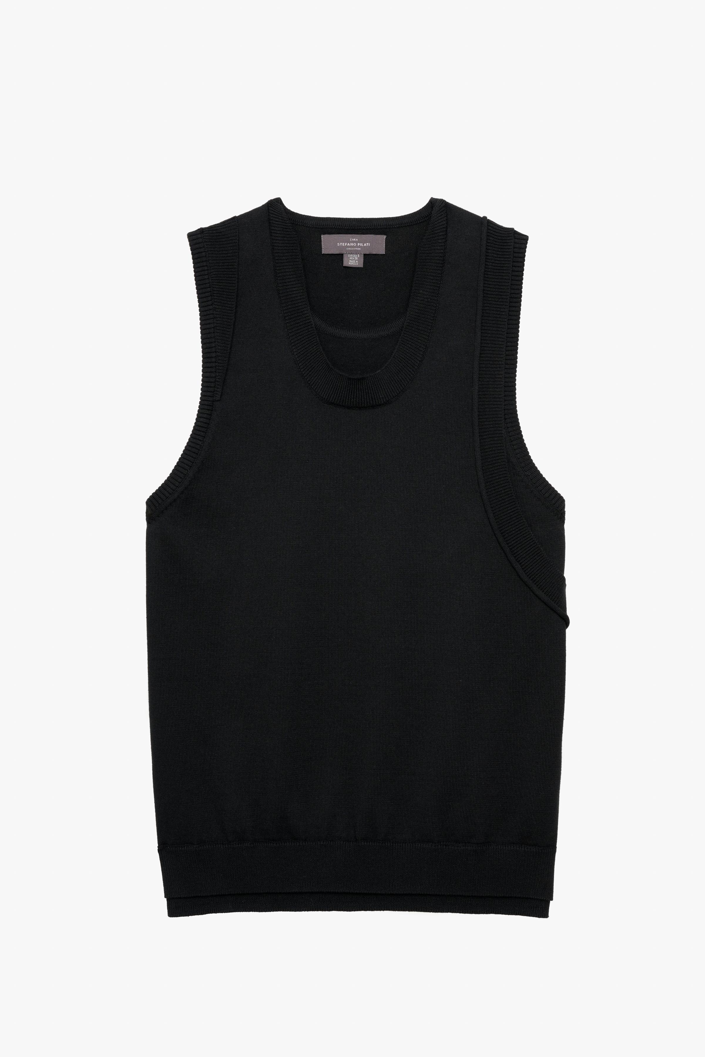 KNIT VEST X STEFANO PILATI Product Image