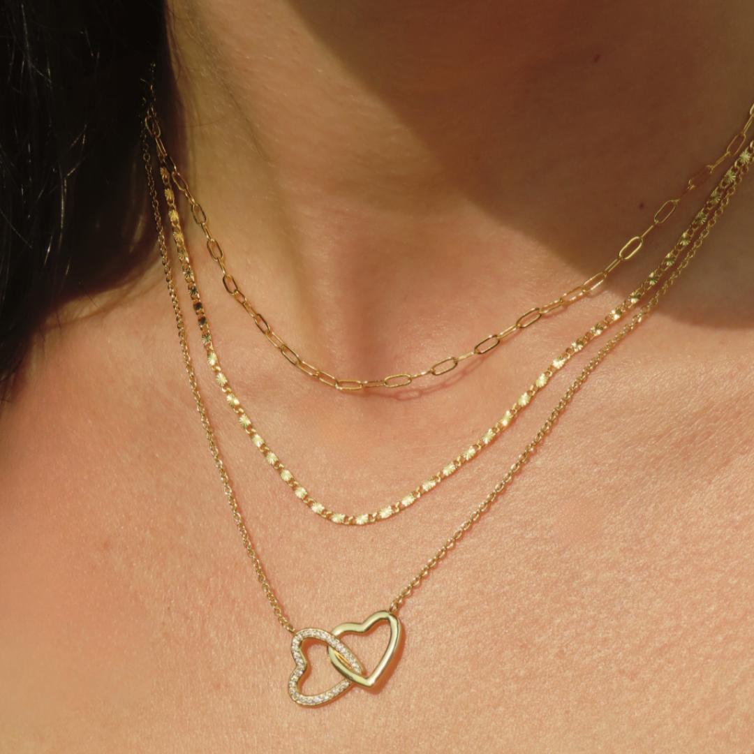 Love Linked Necklace Product Image