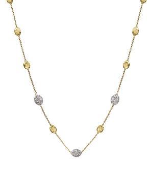 Marco Bicego Siviglia 18K Yellow Gold & Diamond Small Beaded Necklace Product Image