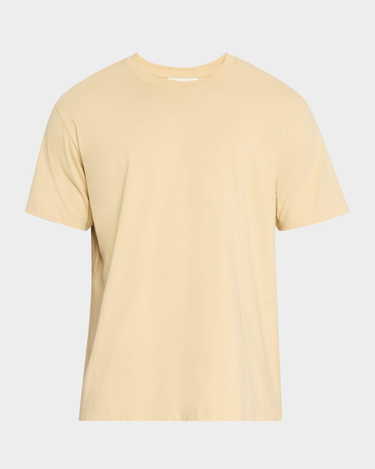 Mens Short-Sleeve Logo Cotton T-shirt Product Image