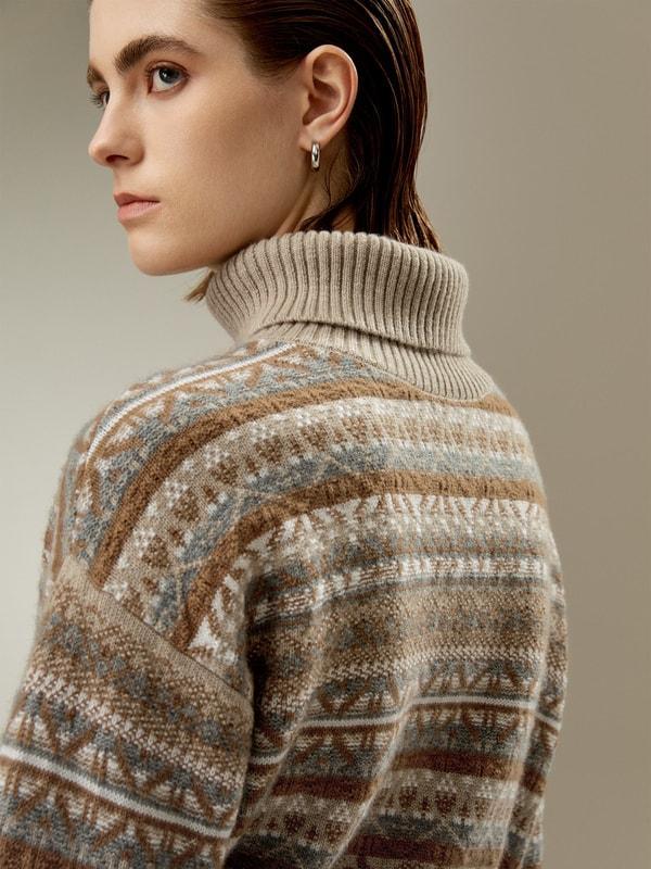 Fair Isle Cashmere Pullover Product Image