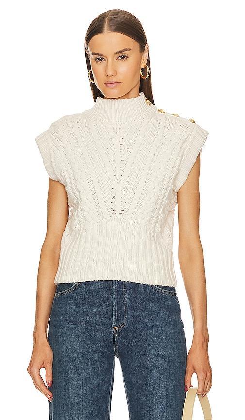 Womens Holton Cable-Knit Vest Product Image