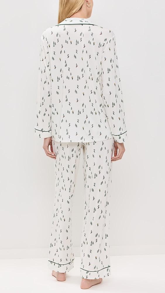 Eberjey Gisele Printed Long PJ Set | Shopbop Product Image