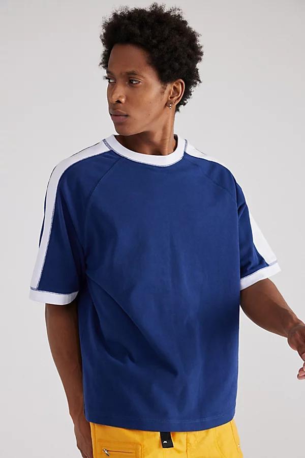 Without Walls Seamed Short Sleeve Tee Mens at Urban Outfitters Product Image