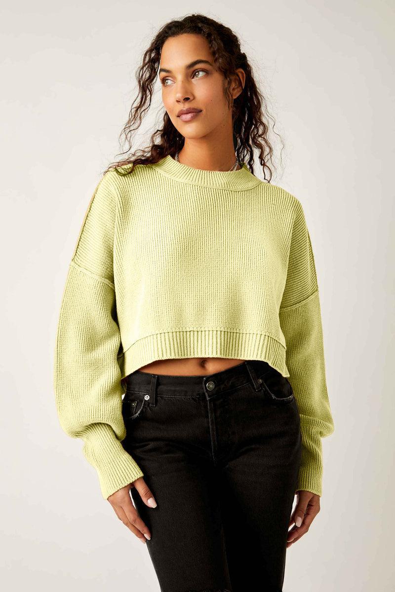 Free People Easy Street Crop Pullover Product Image