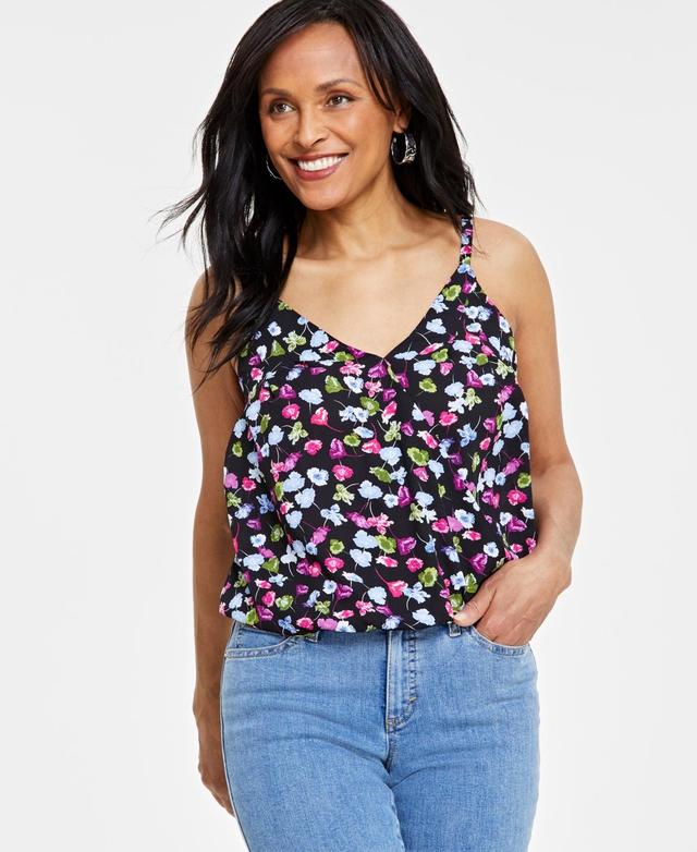 Women's Floral-Print Camisole Top, Created for Macy's Product Image