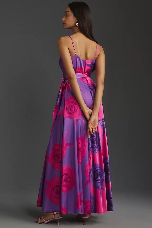 Hutch Alden V-Neck Tie-Waist Maxi Dress Product Image