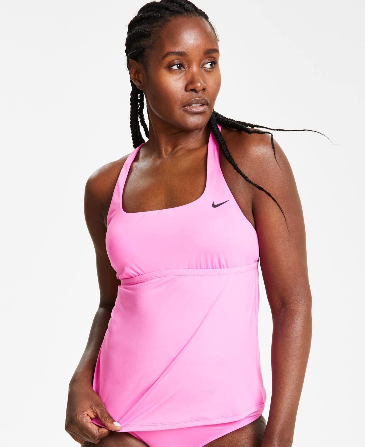 Nike Womens Essential Square Neck Racerback Tankini Top Product Image