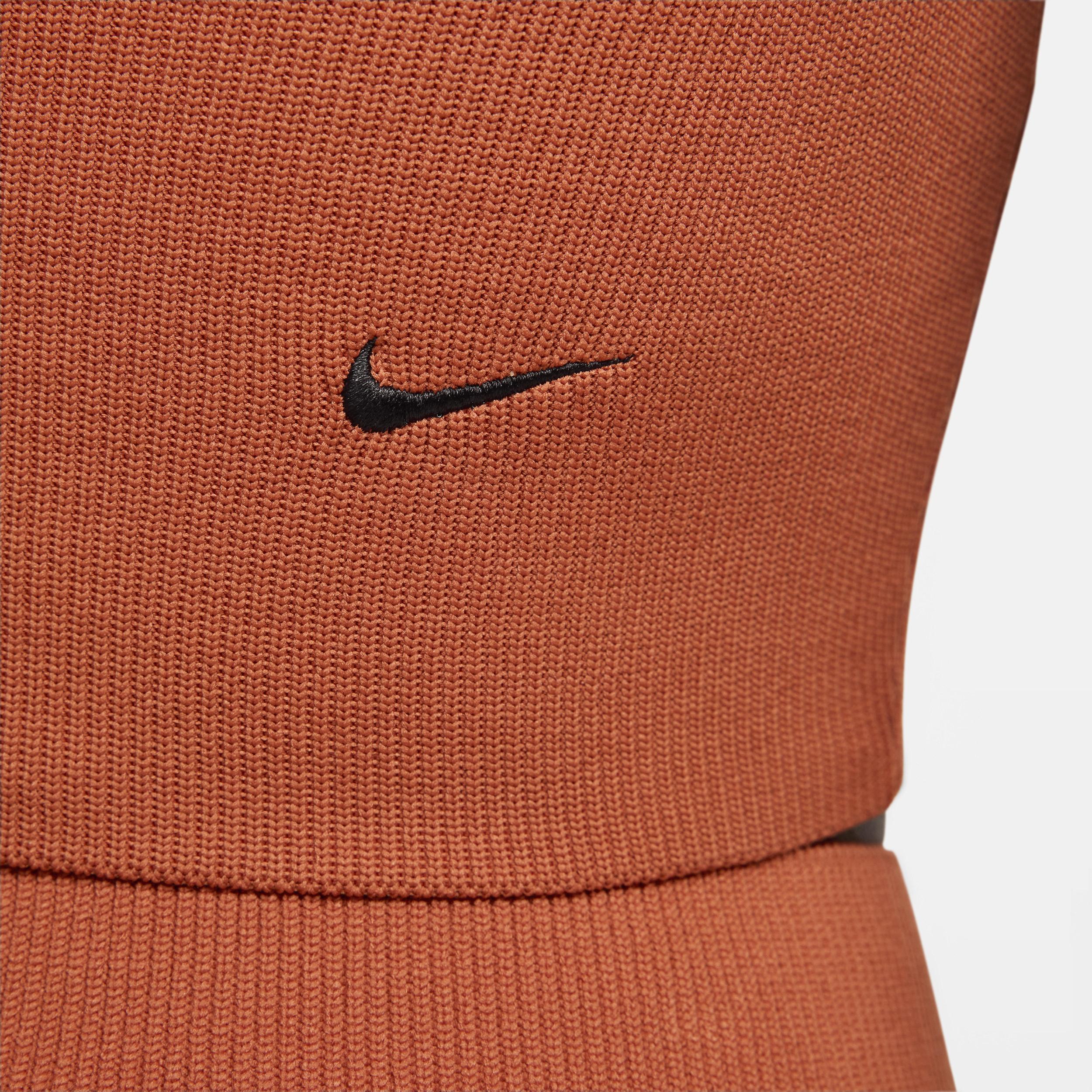 Women's Nike Sportswear Chill Knit Slim Long-Sleeve Cropped Sweater 1/2-Zip Top Product Image