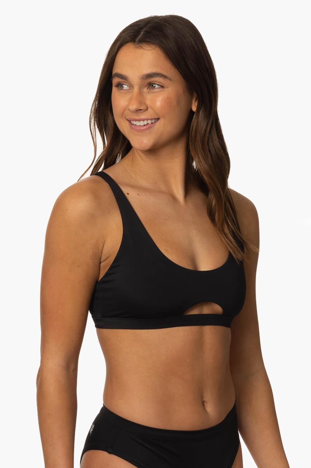 Amelia Bikini Top - Black Product Image