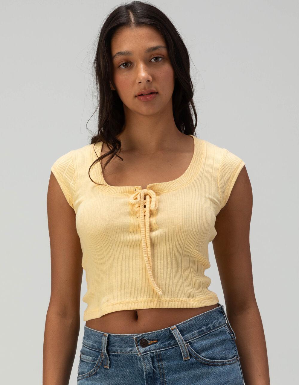 BILLABONG Jay Lace Up Womens Top Product Image