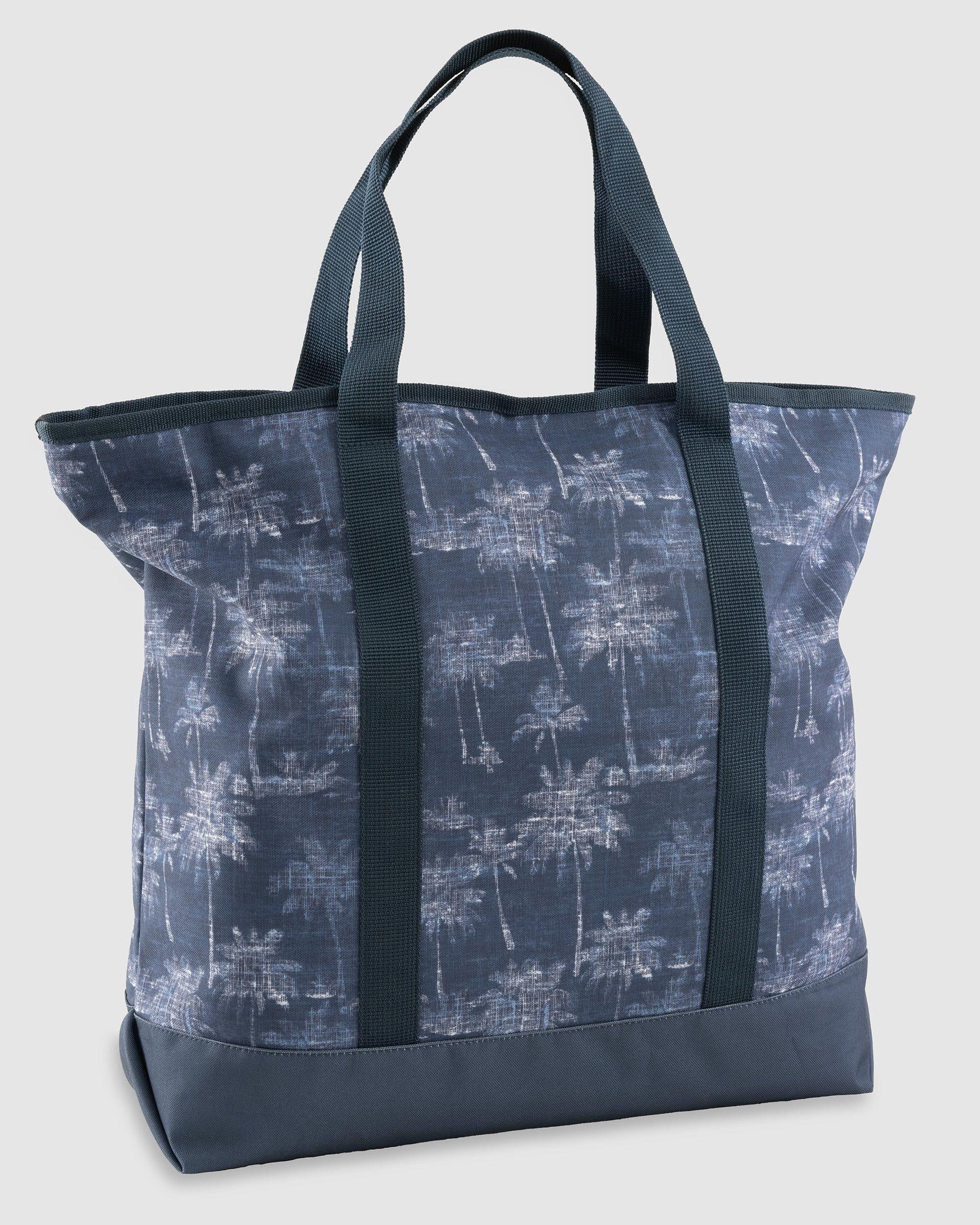 Palm Print Zip Tote Bag Product Image