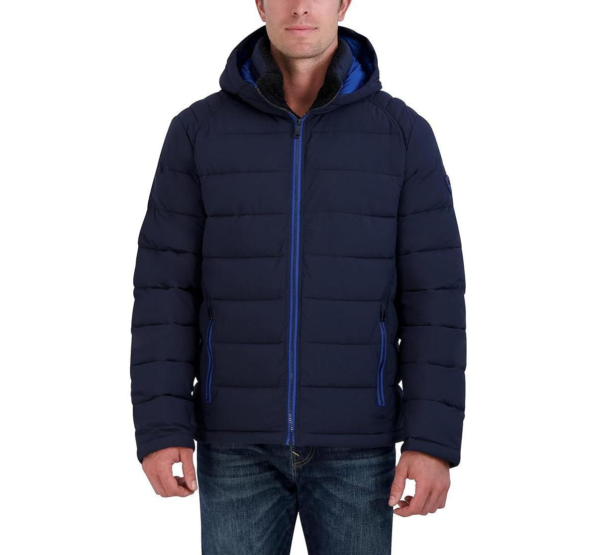 Mens Halitech Quilted Jacket Grey Product Image