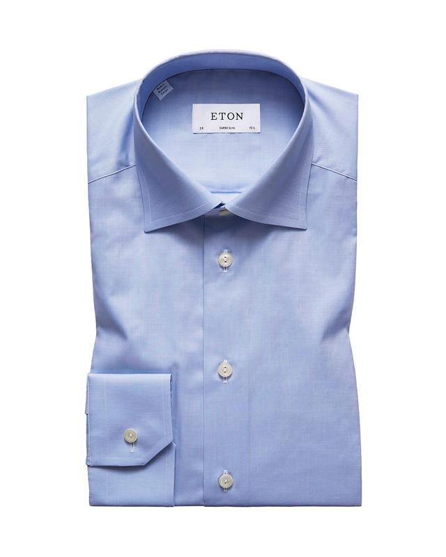 Mens Super Slim-Fit Natural-Stretch Dress Shirt Product Image