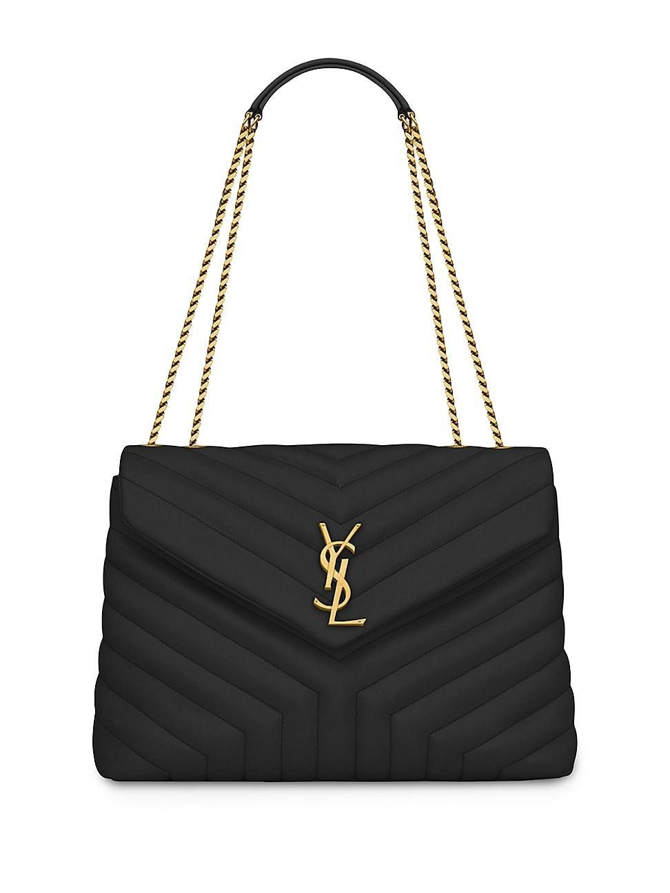 Saint Laurent Loulou Medium Quilted Crossbody Product Image